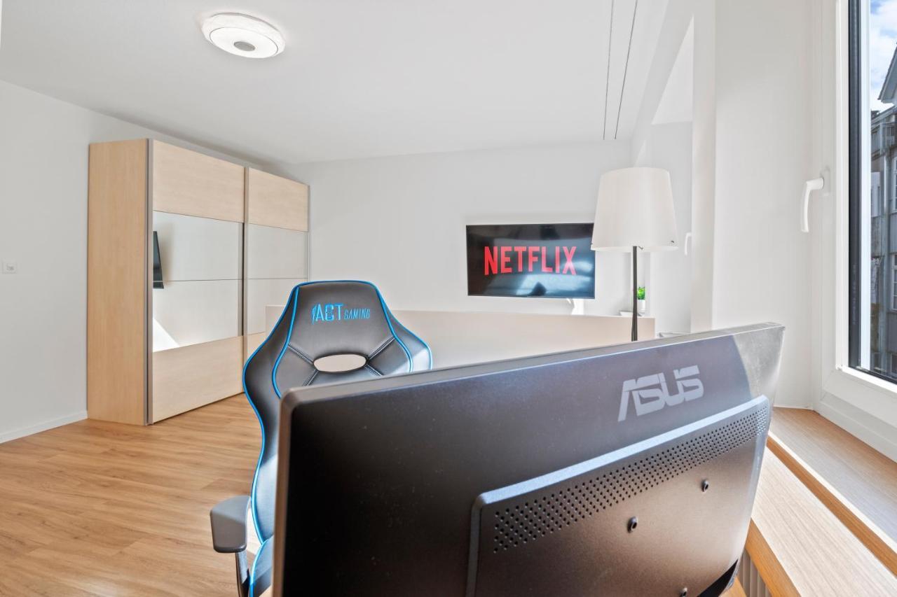Pearlstay - City Center Twin Bed Workplace Washer Winterthur Dış mekan fotoğraf